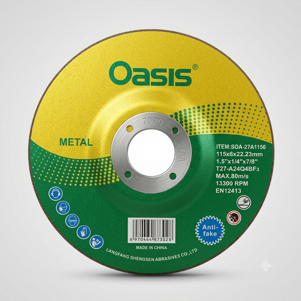 Grinding Disc 115x6 Oasis (25 pcs)